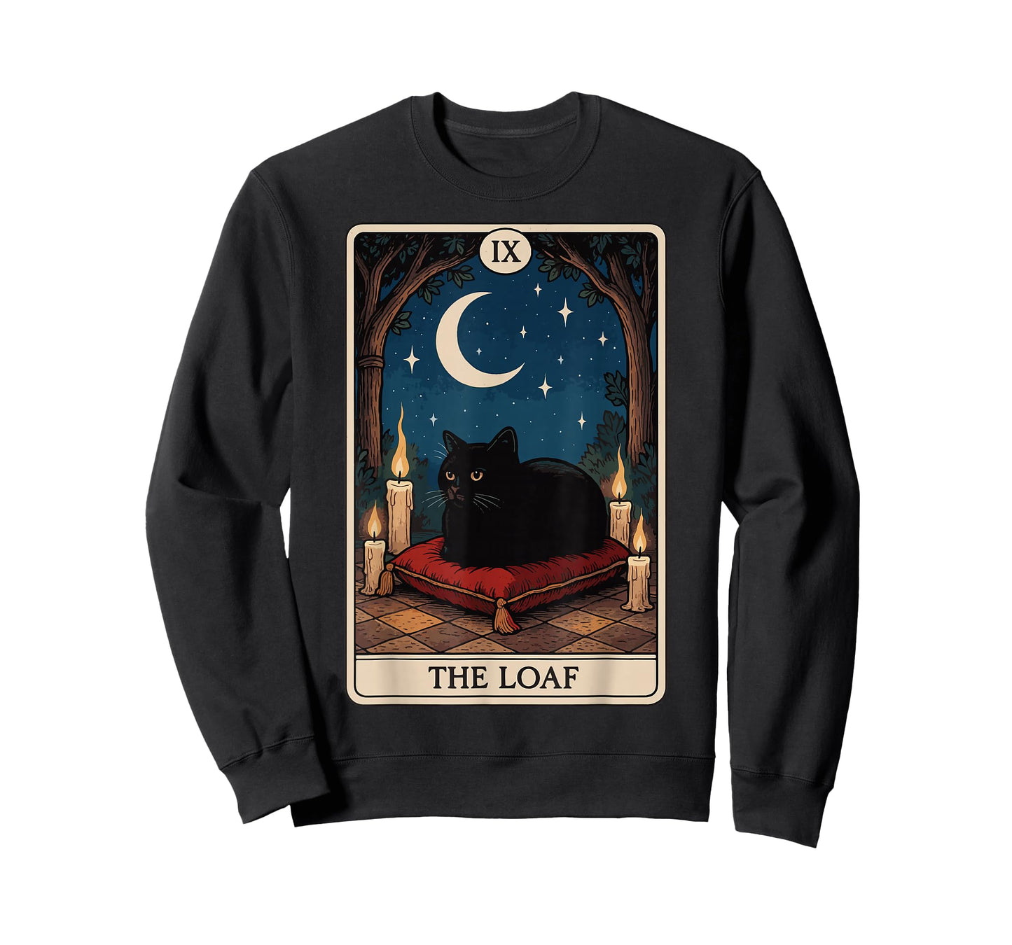 The Loaf Cat Tarot Card T-Shirt