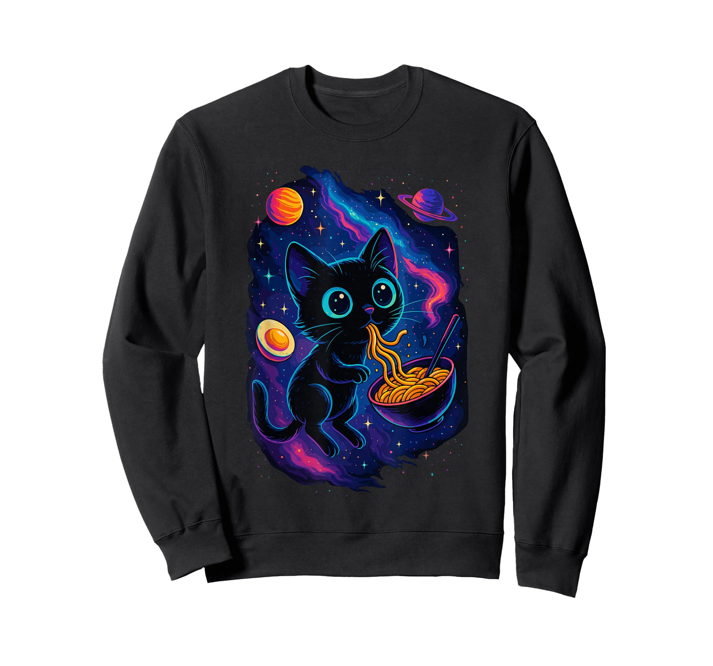 Cat Ramen Shirt, Vintage Japanese Ramen Lovers T-Shirt