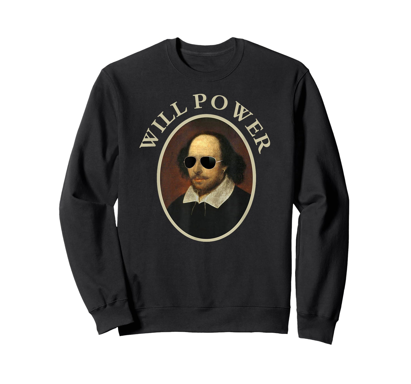 Classic William Shakespeare Will Power Tshirt-Funny Quote T-Shirt