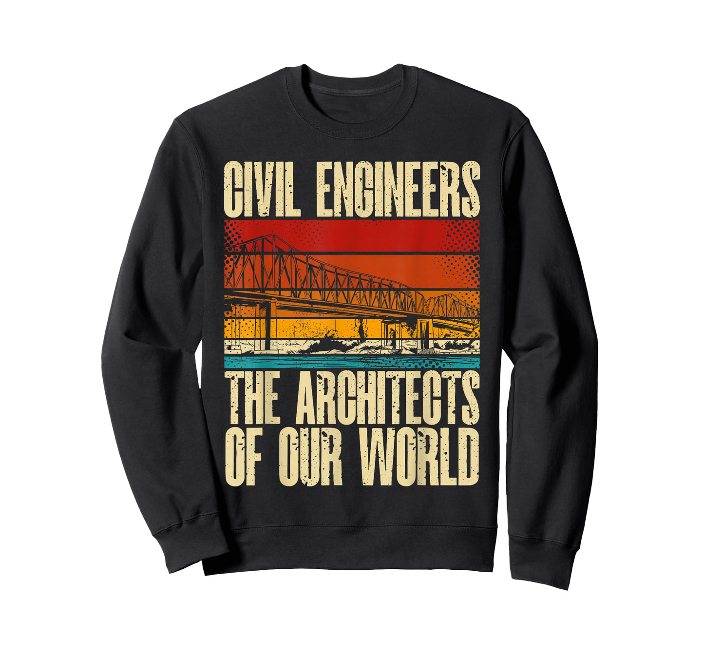 Civil Engineering Construction Civil Engineer Bridge T-Shirt
