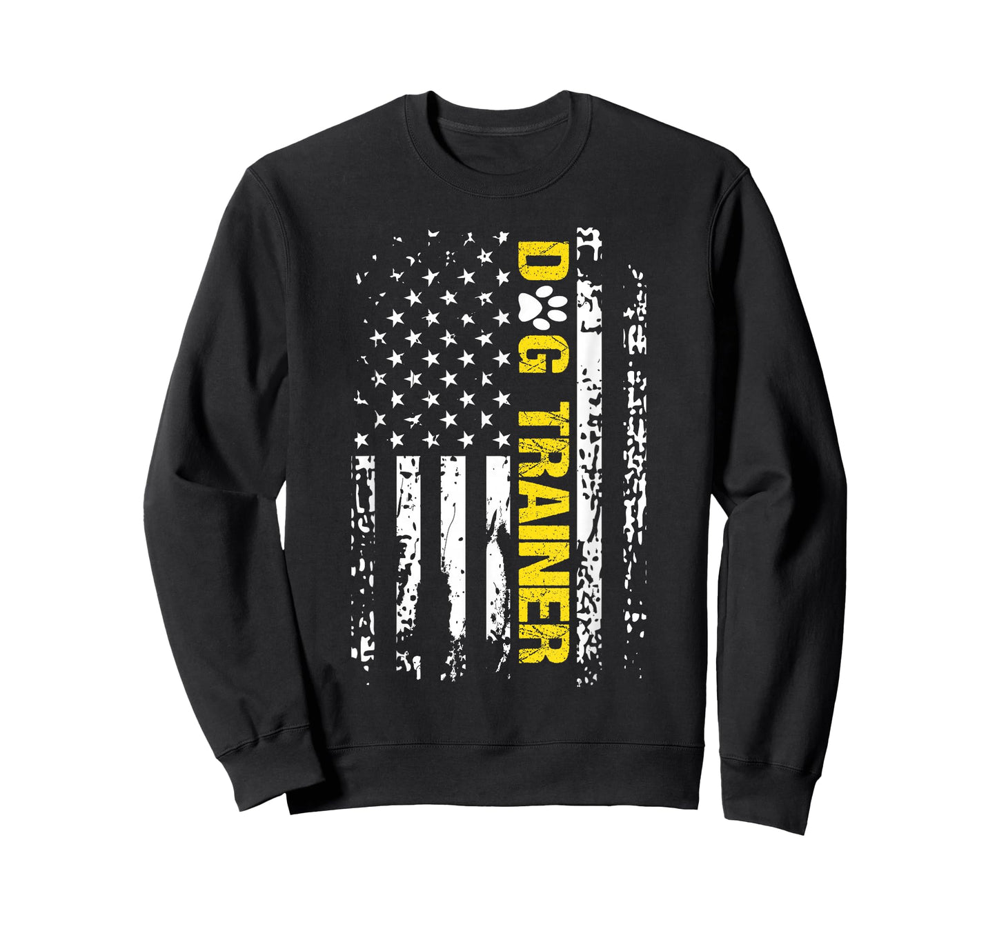 Dog Trainer Shirt American Flag Patriotic Dog Trainer Gift T-Shirt