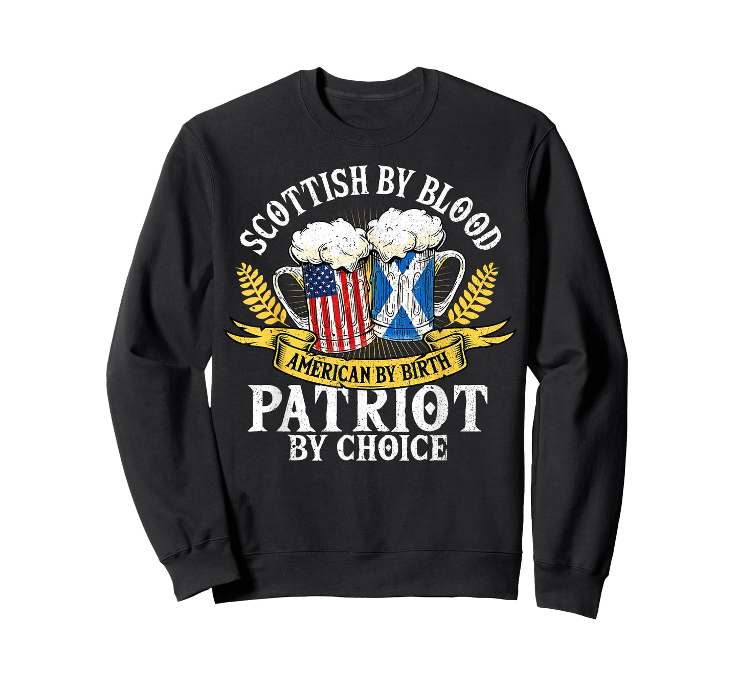 Scottish By Blood American By Birth Patriot By Choice T-Shirt
