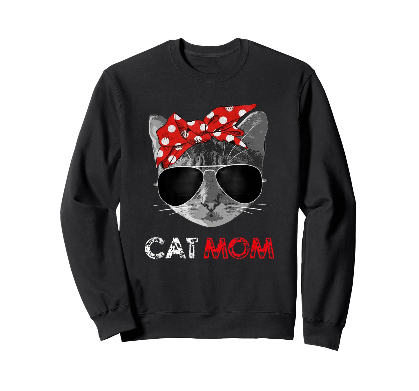 Cat Mom Shirt Cat Mommy Mother's Day Gift for Cat Lovers T-Shirt