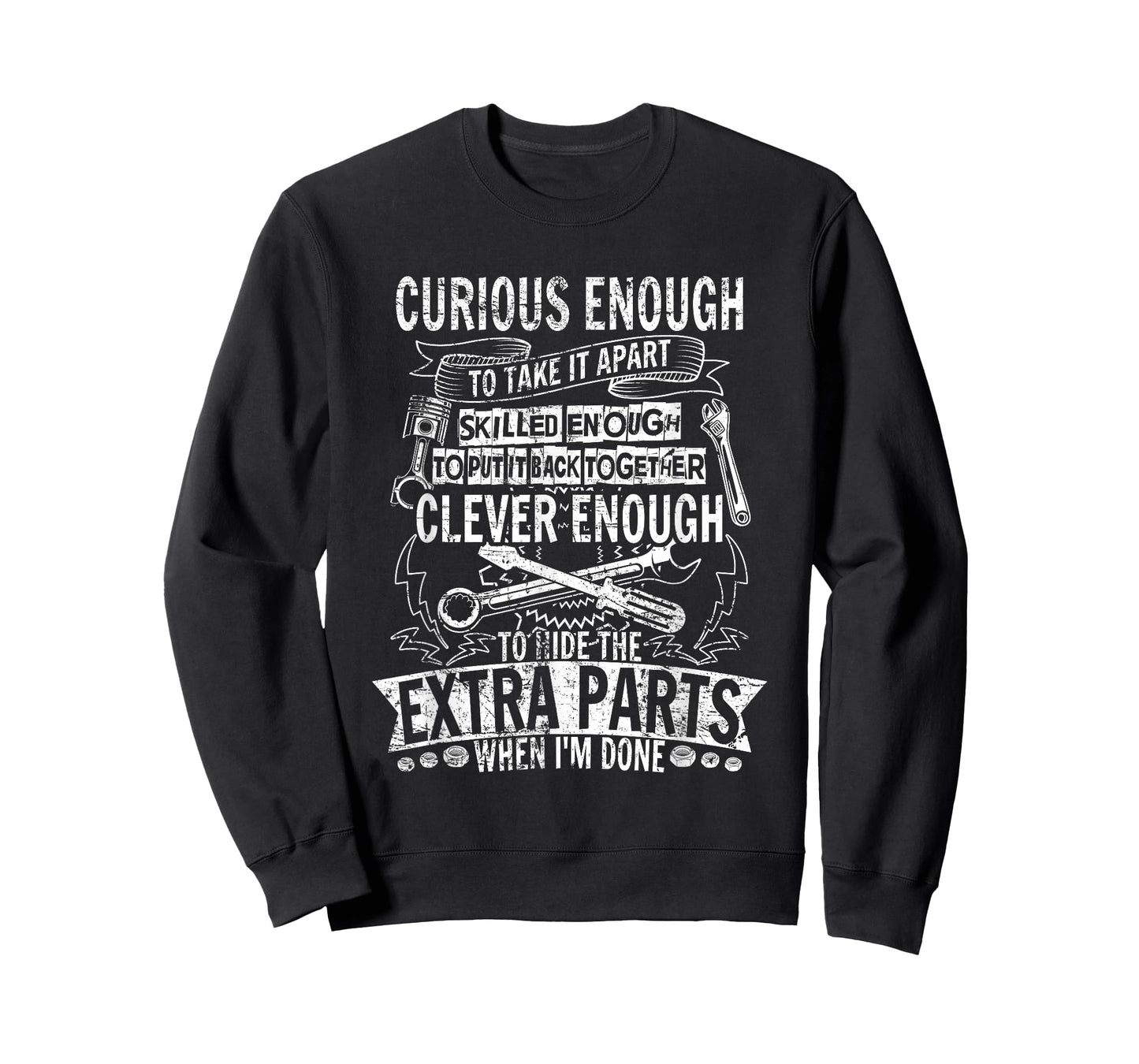 Curious enough to take it apart Wheel Auto Engine Garage T-Shirt