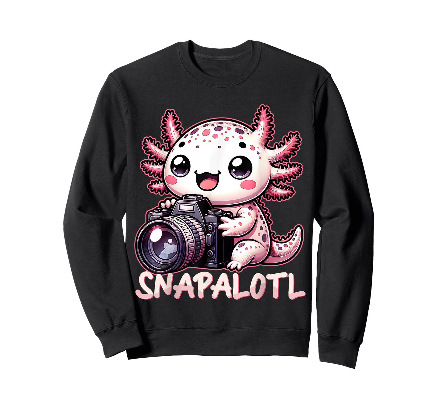 Photographer Axolotl Photoshooting Camera T-Shirt