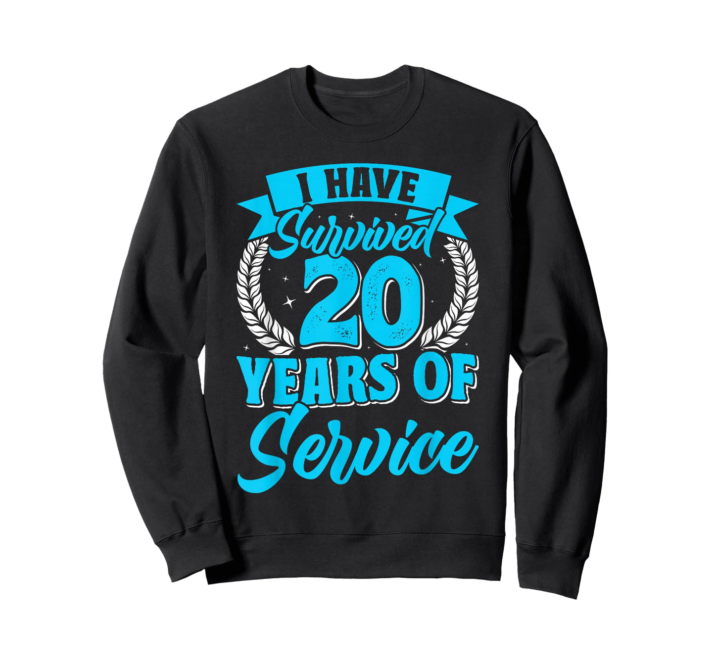 Anniversary Survived 20 Years of Service Employees T-Shirt