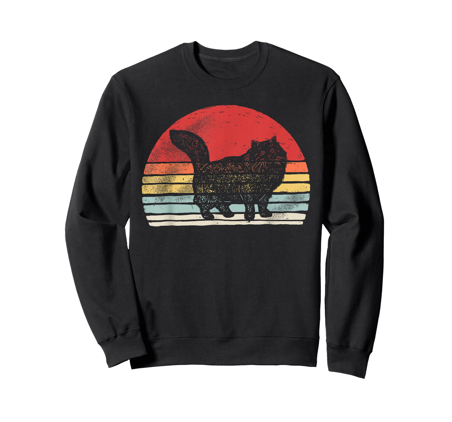 Vintage Retro Siberian Cat T-Shirt