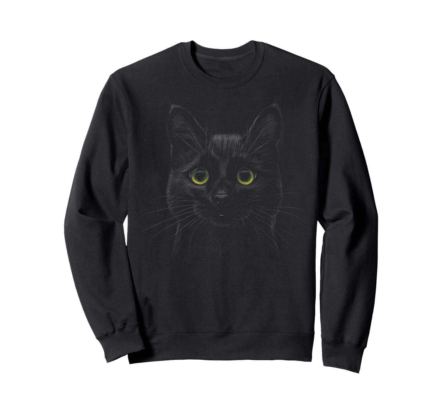 Cute Kitty Black cat Art Gift for Lovers Cats Owner Animals T-Shirt