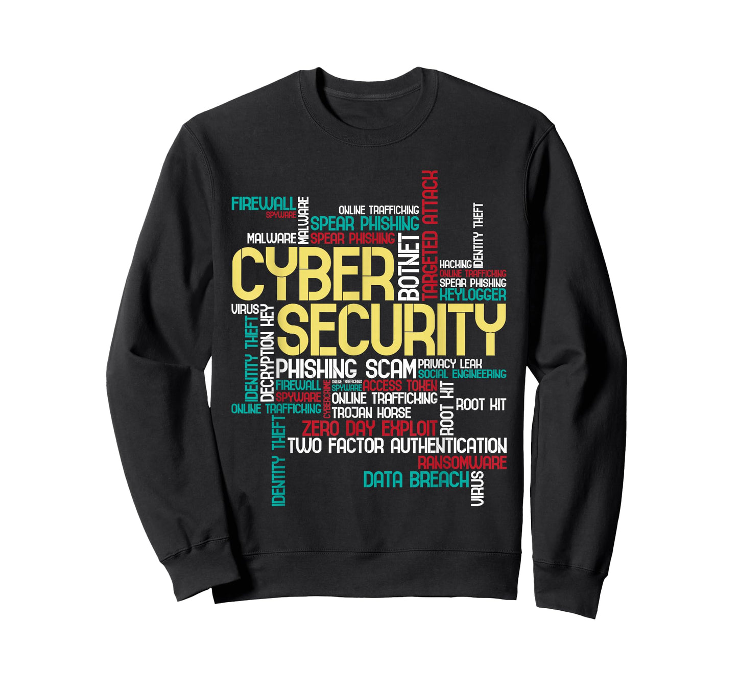 Cyber Security - Hacker IT Analyst Computer Programmer T-Shirt Small