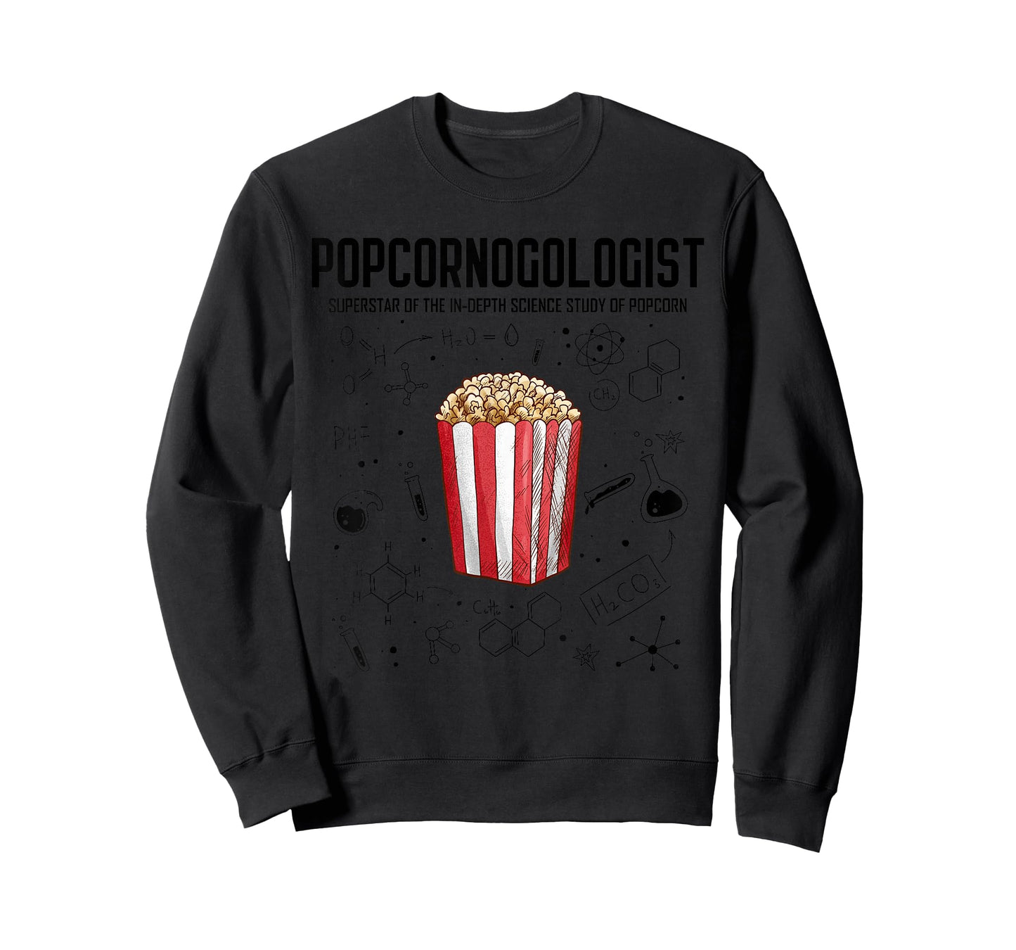 Cool Science - Popcornologist Study of Popcorn - Porcorn T-Shirt