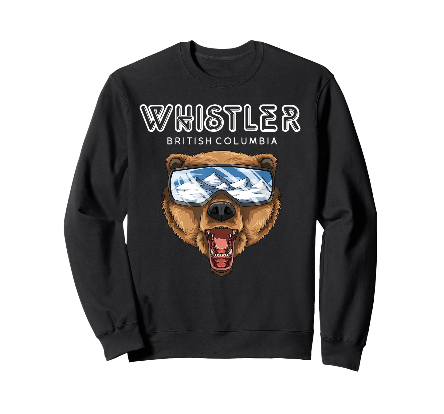 Whistler British Columbia - USA Grizzly Ski Resort 80s Gift T-Shirt