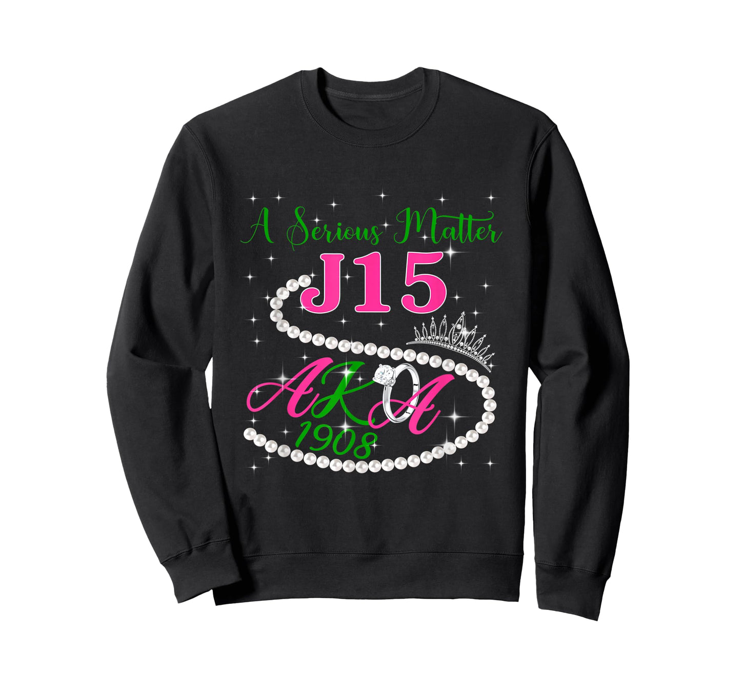 A Serious Matter J15 1.9.0.8 Pink Green AKA Pearl Melanin T-Shirt