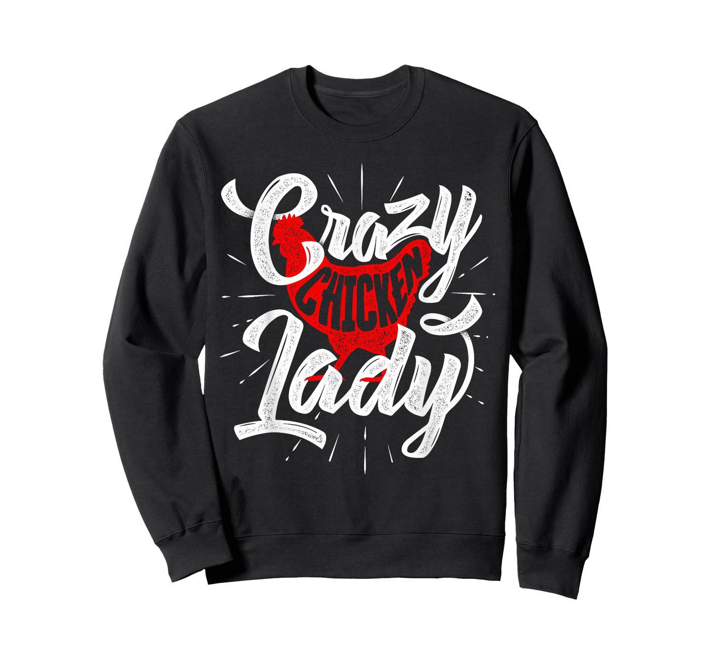 Crazy Chicken Lady - Chickens Farmer Farming T-Shirt