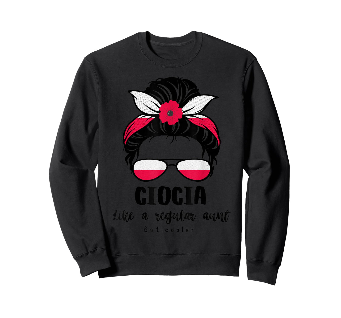 Ciocia Polish Aunt Funny Cute Great Aunt Life Poland Pride T-Shirt
