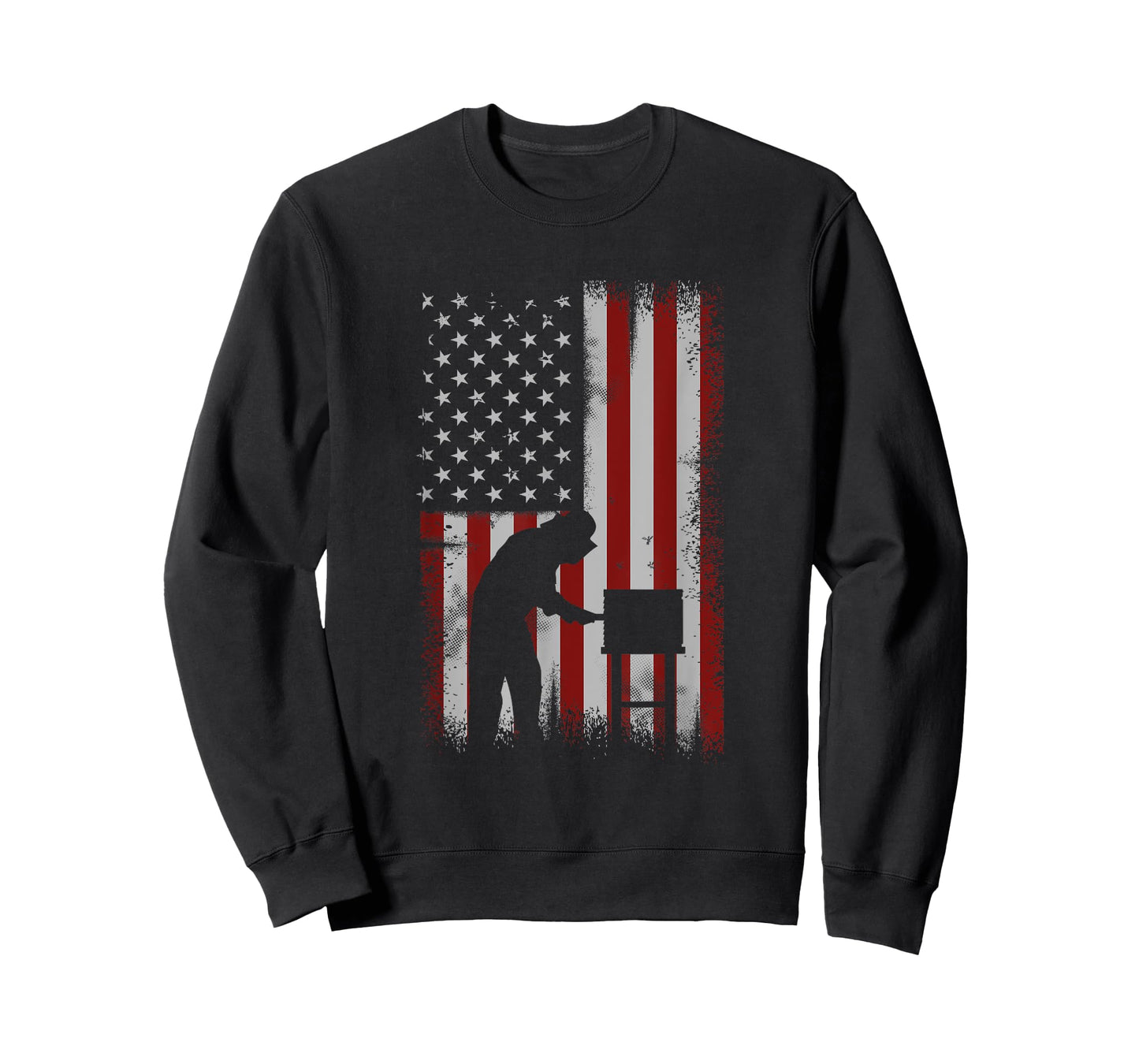American Flag Beekeeper Shirt Men Beekeeping Gift Apiarist T-Shirt