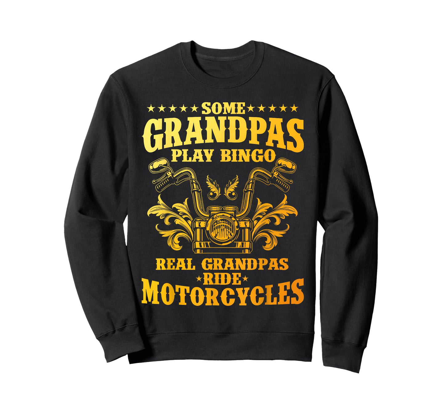 Cool Grandpa Motorcycle Design For Men Biker Motorbike Lover T-Shirt