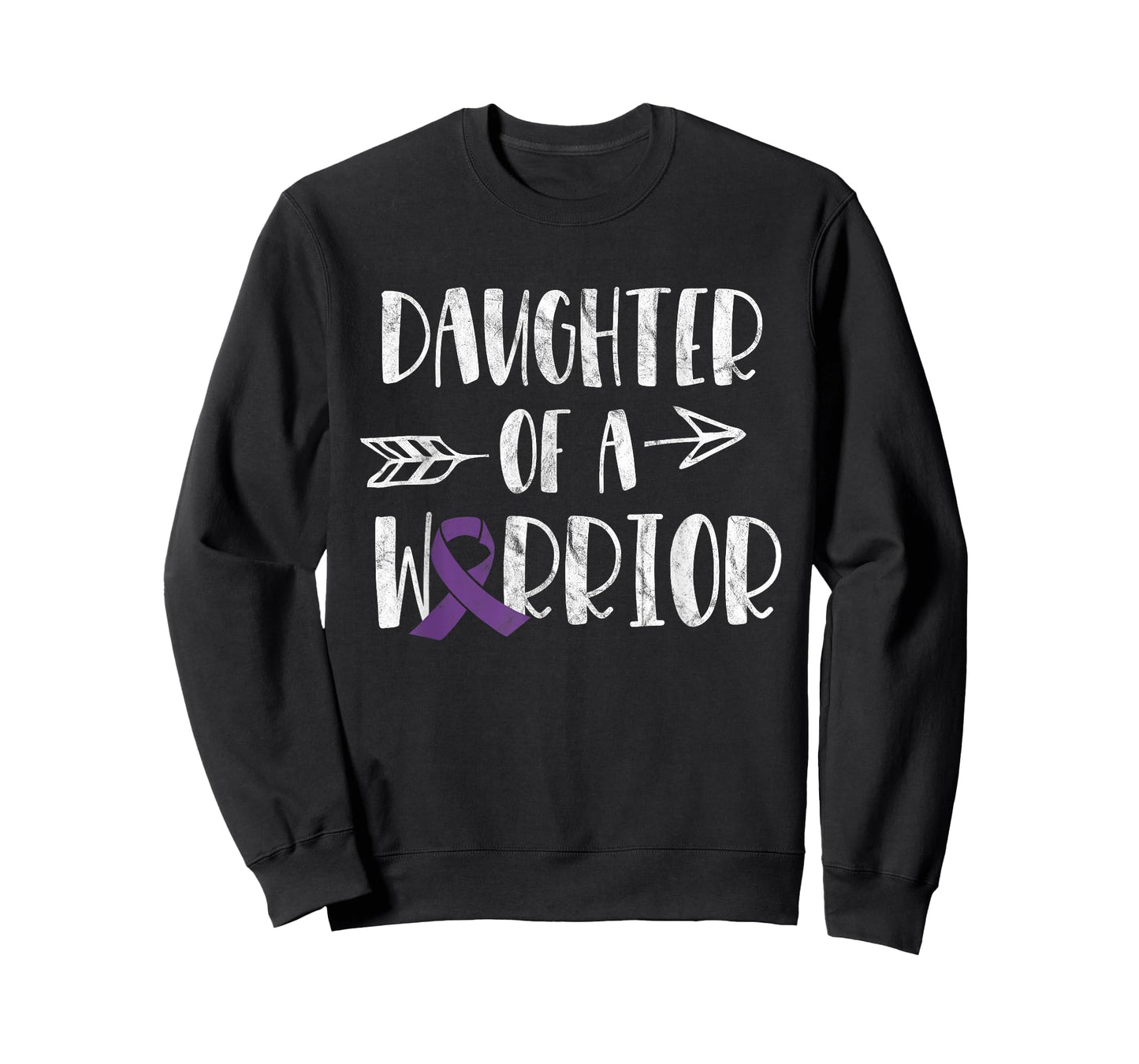 Alzheimer's Awareness Daughter Of A Warrior Dementia T-Shirt