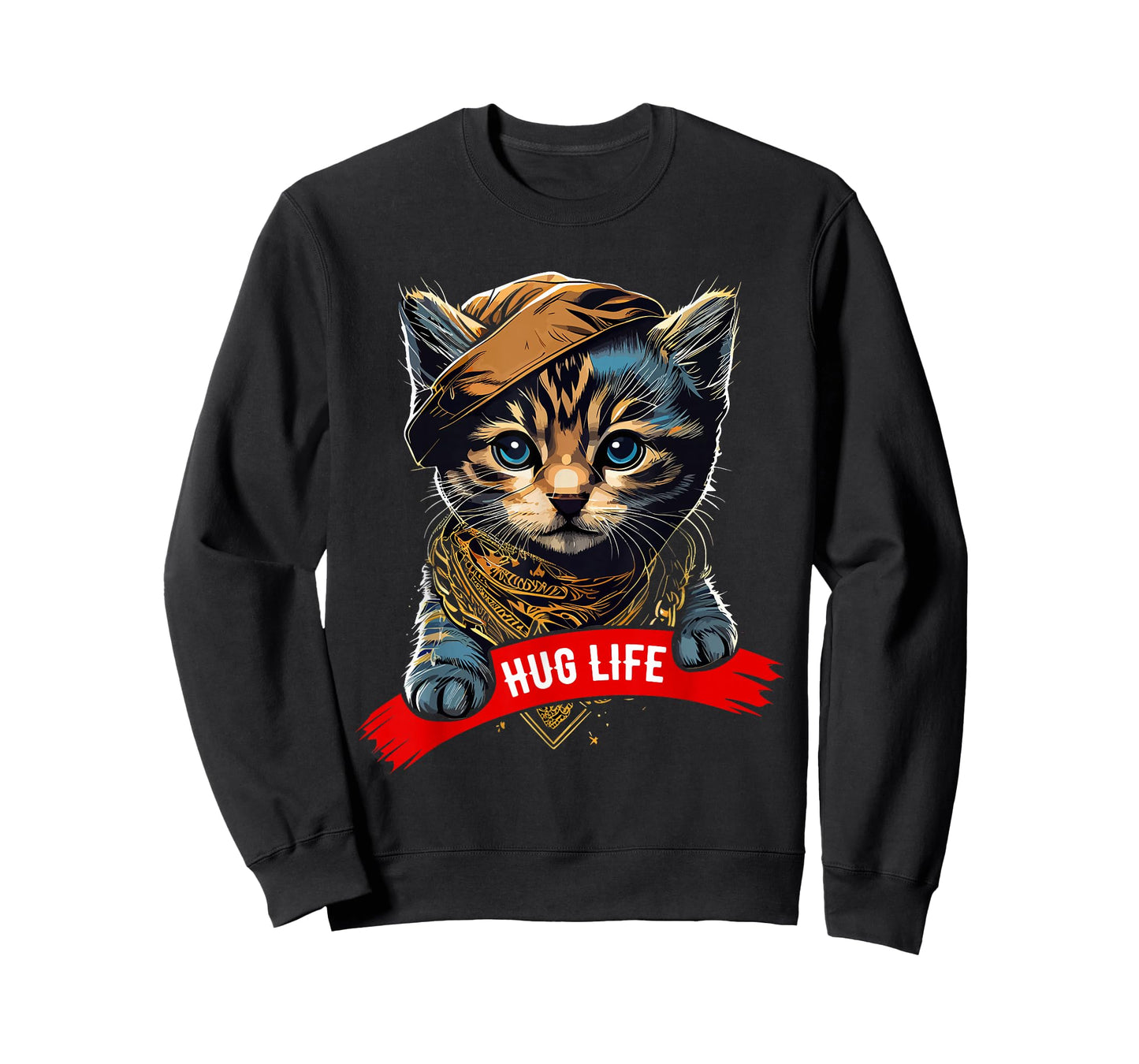 Hug Life Shirt Cat T-shirts for Animal Shelters Cute Feline T-Shirt