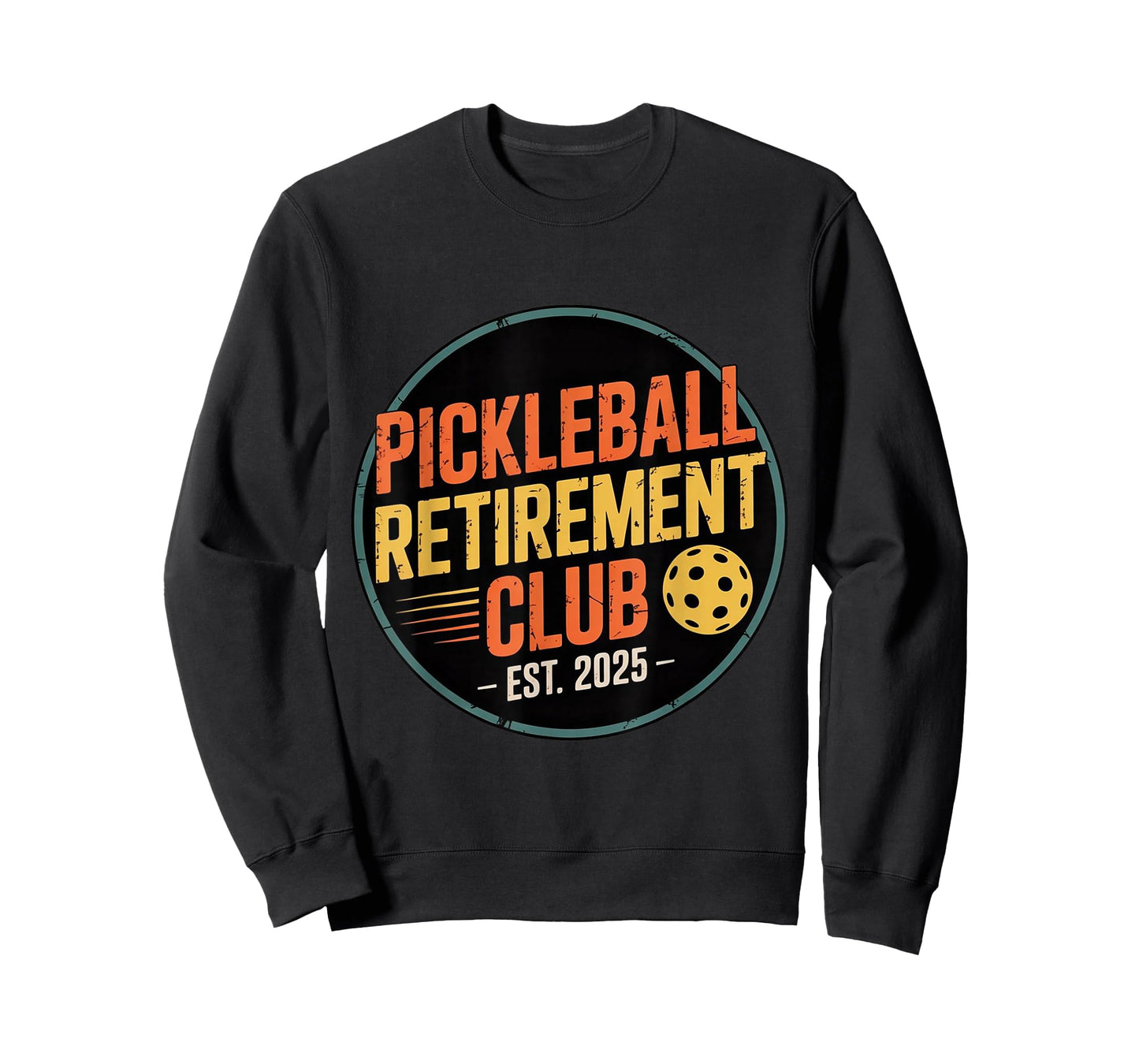 Retro Pickleball Retirement Club Apparel Retro Vintage T-Shirt