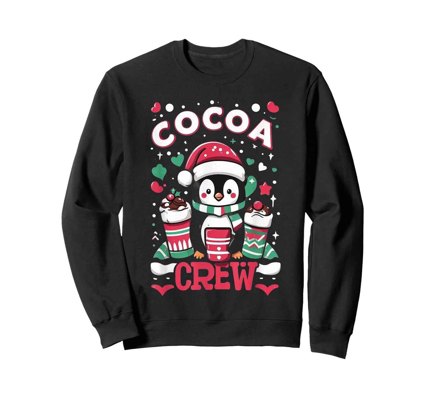 Cocoa Crew - Cozy Winter Hot Chocolate Lover Tee T-Shirt