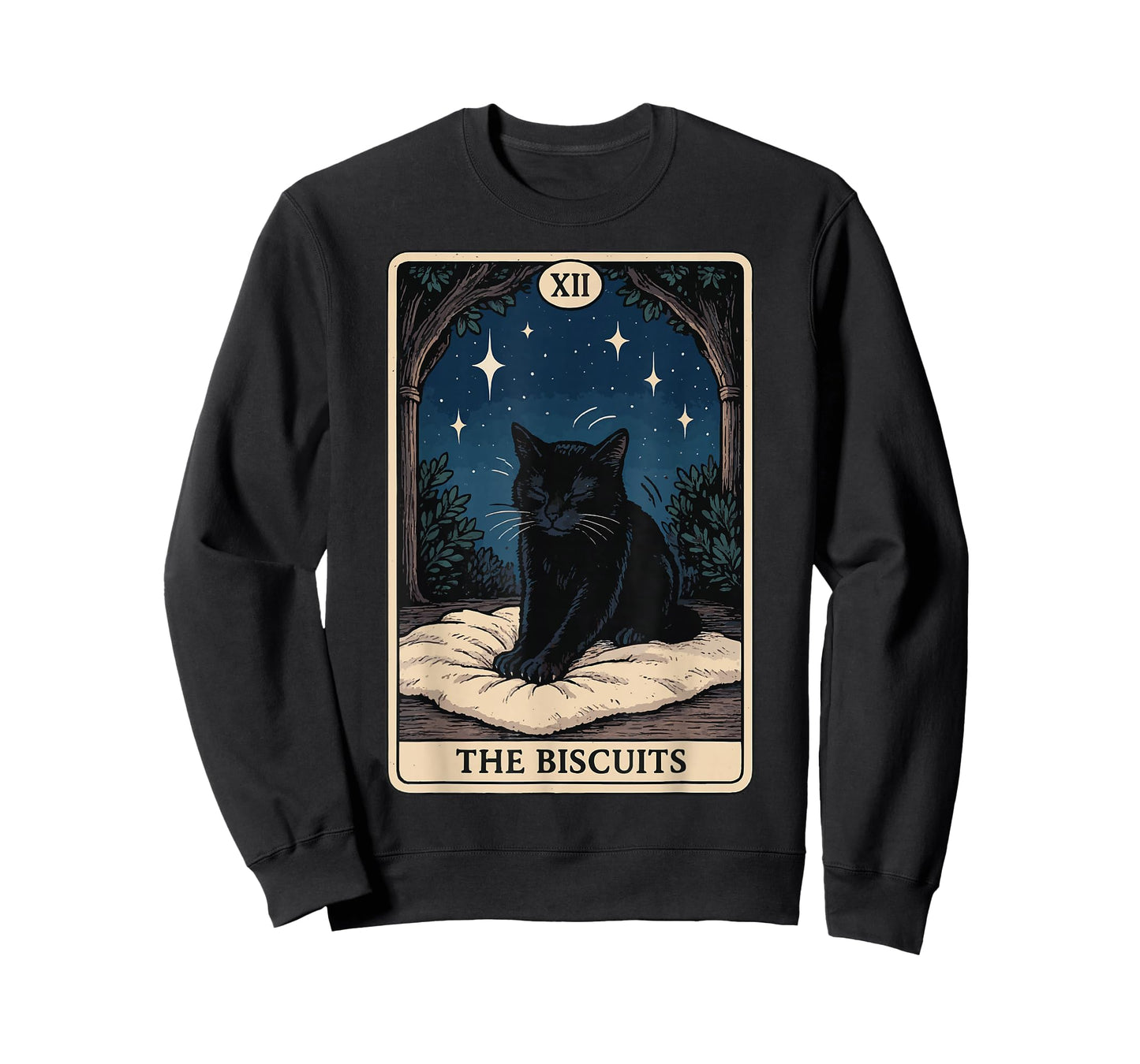 The Biscuits Cat Tarot Card T-Shirt