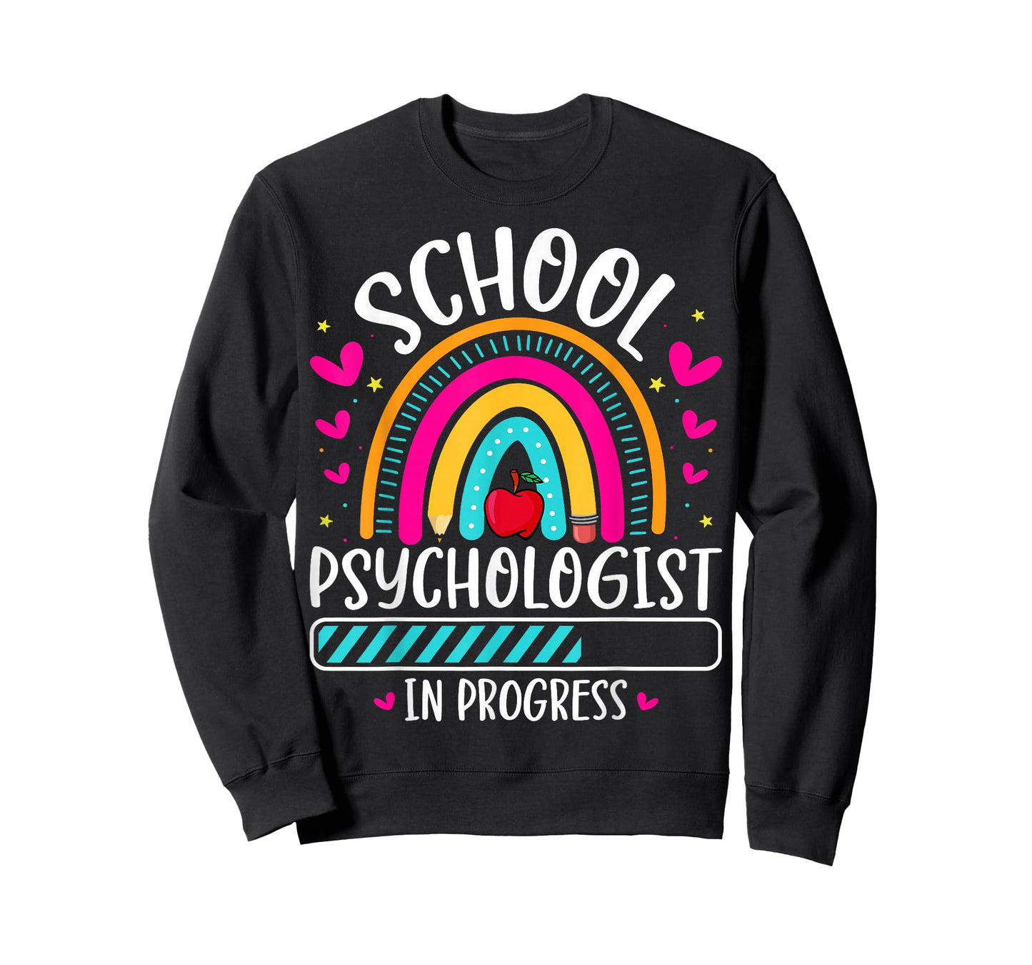 School Psychologist in Progress Future Psychology Counselor T-Shirt