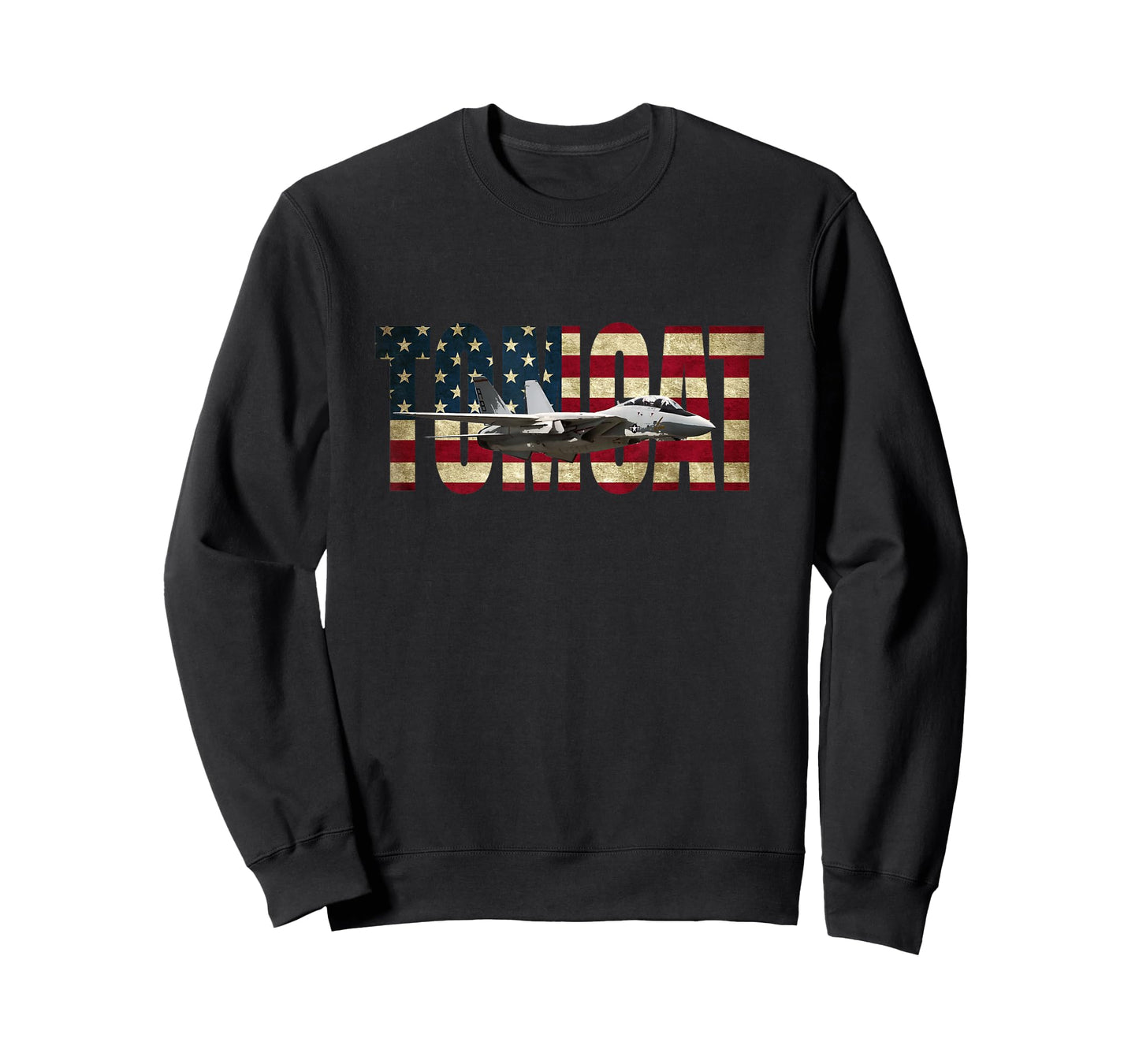 F-14 Tomcat US American Flag Tshirt T-Shirt