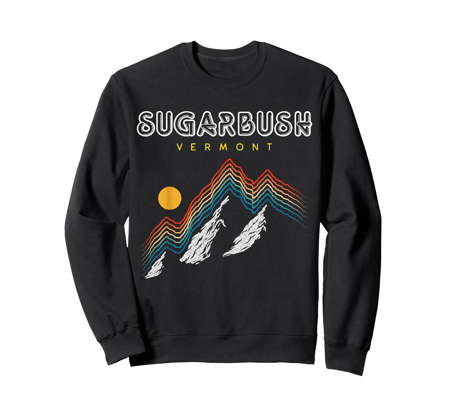 Sugarbush, Vermont - USA Ski Resort 1980s Retro T-Shirt