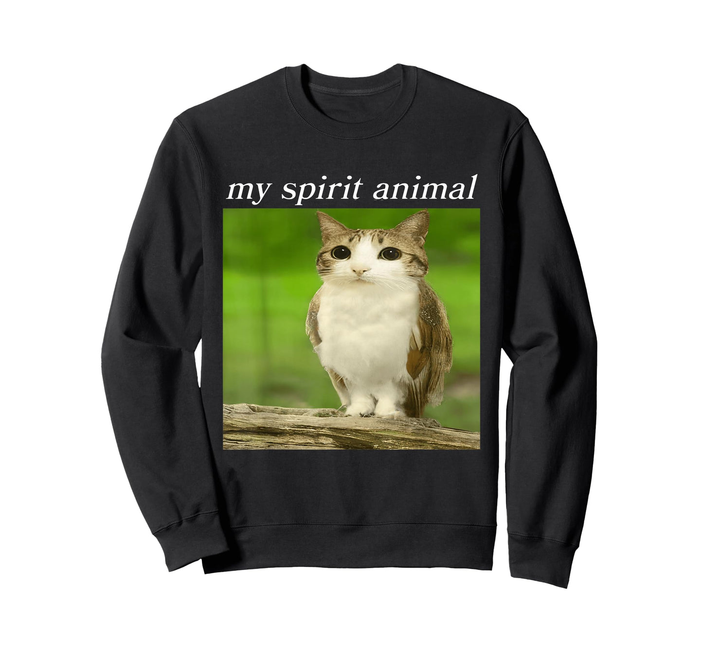 Meowl Cat Brainrot Cursed Internet Meme Funny T-Shirt