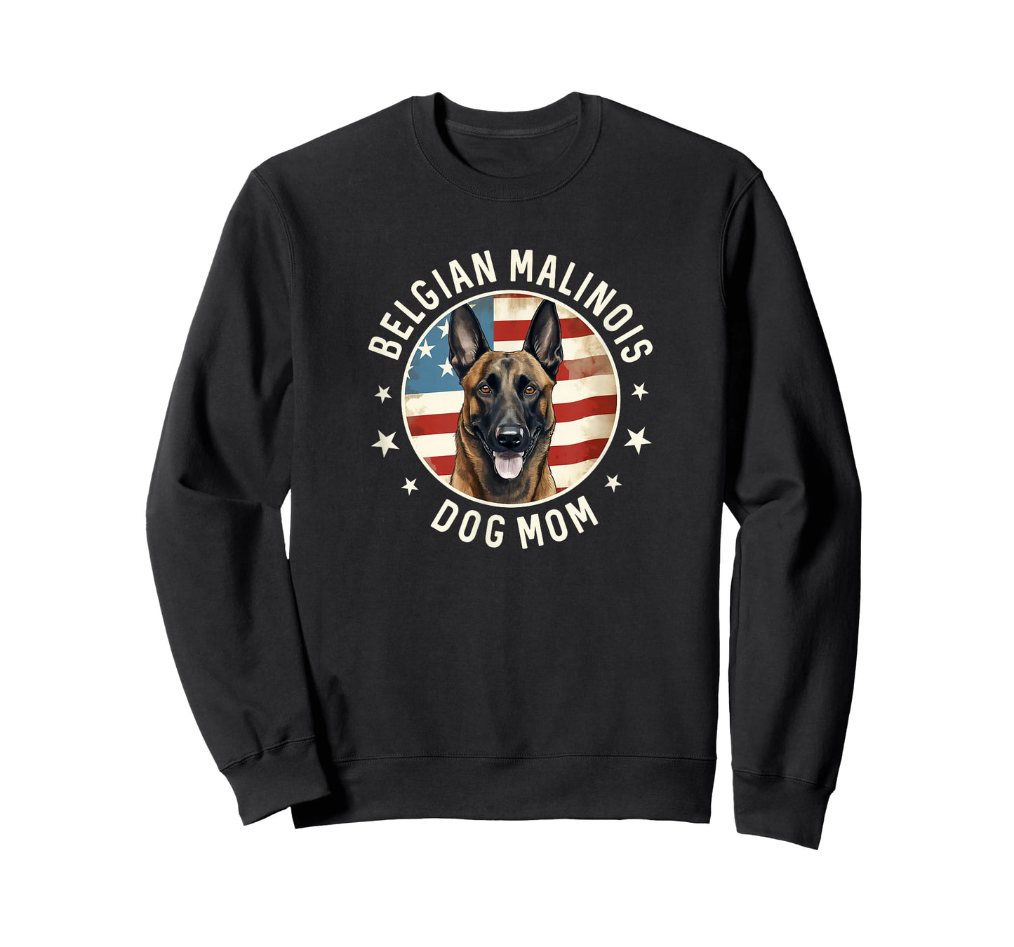 Belgian Malinois Gifts for Women, Belgian Malinois Dog Mom T-Shirt