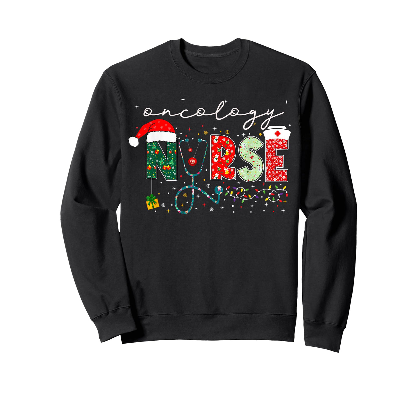 Christmas Oncology Nurse Gifts For Nursing Student T-Shirt