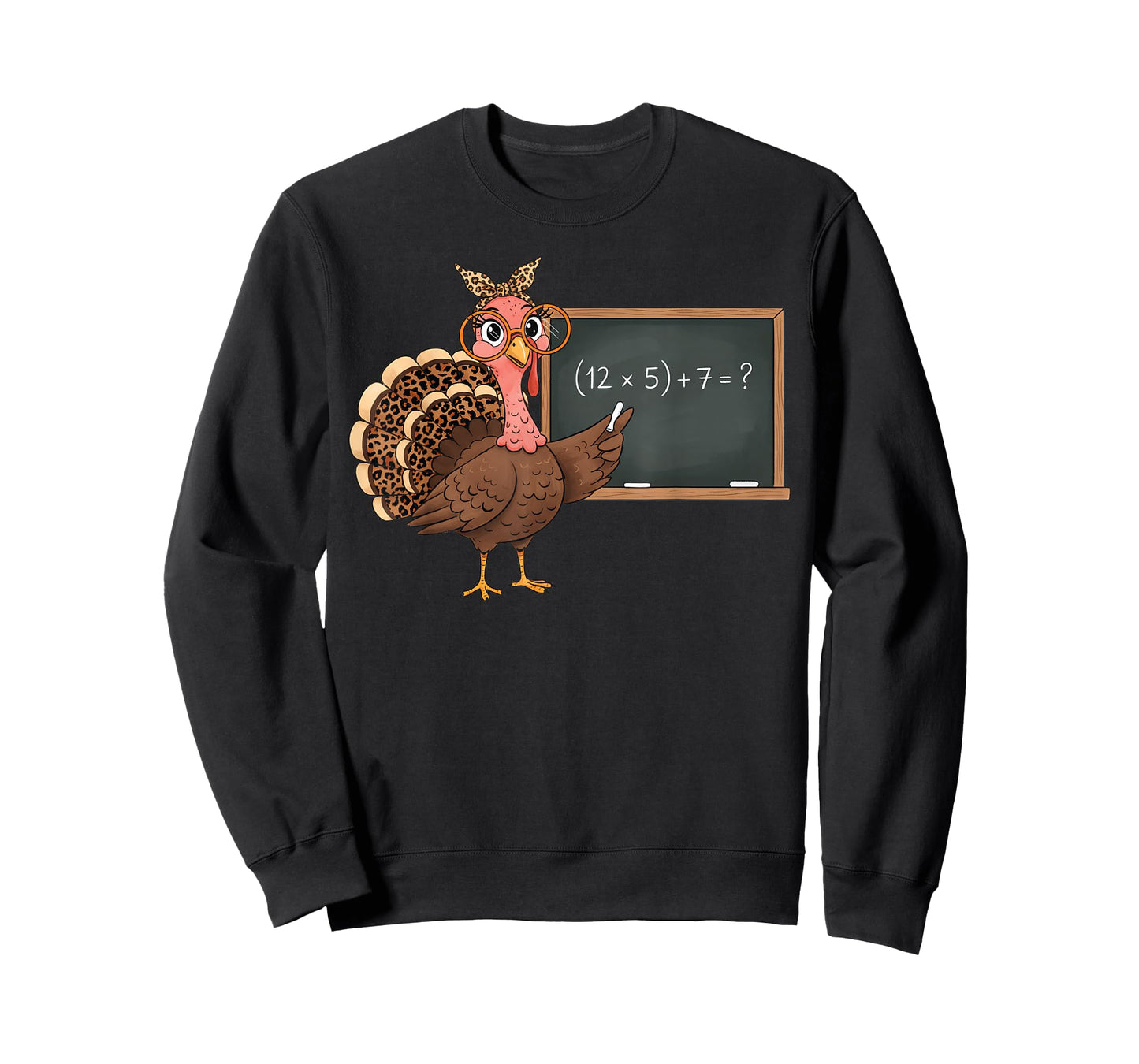 Six Seven 6 7 Meme Number 67 Turkey Thanksgiving Teacher T-Shirt