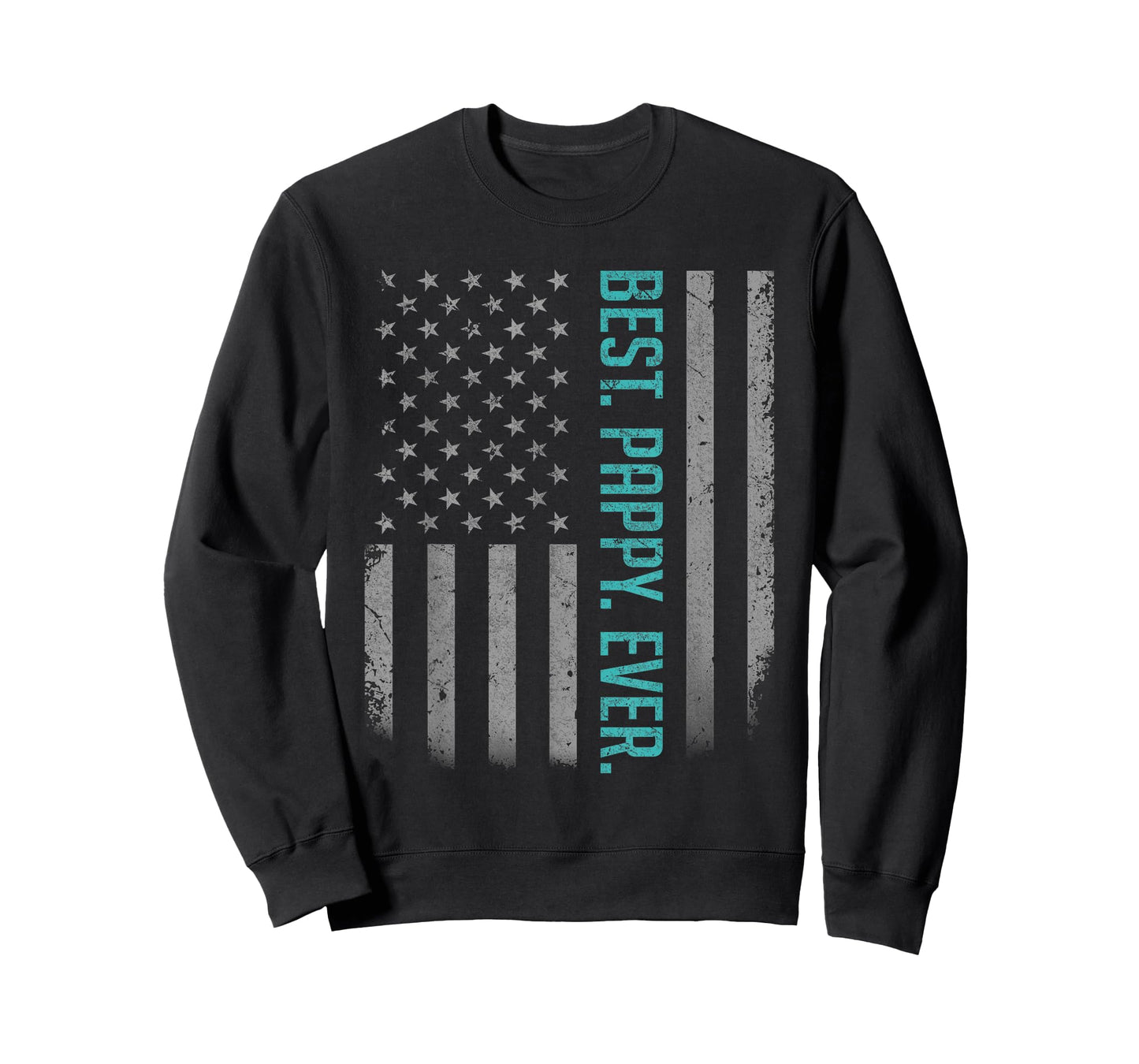 Best Pappy Ever US American Flag Shirt Gift For Father's Day T-Shirt for Men