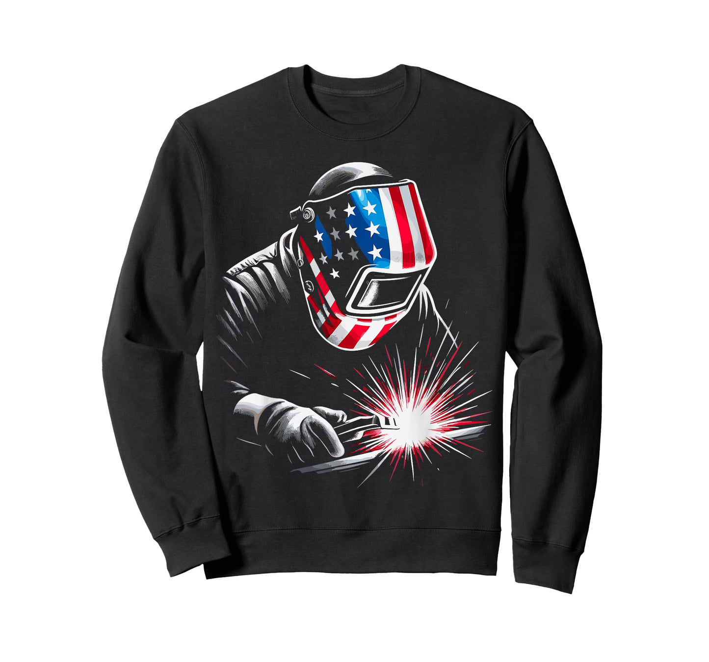 USA Patriotic Welder T-Shirt