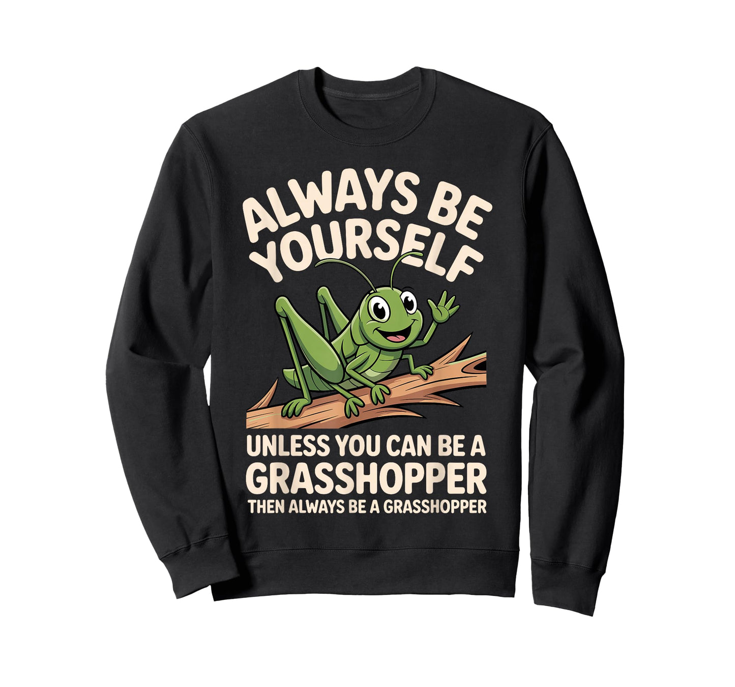 Funny Grasshopper Art for Men Women Kids Insect Grasshopper T-Shirt