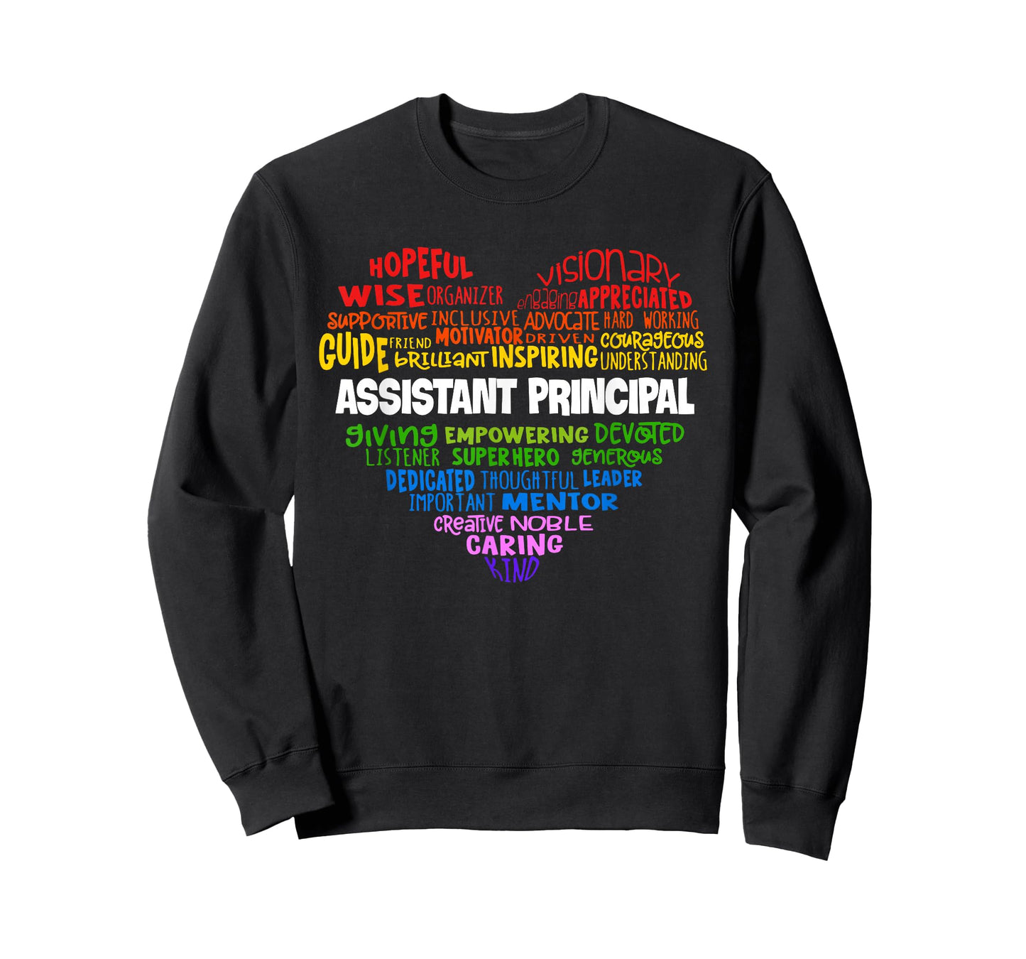 Assistant Principal Cute Heart Shirt Back to School T-Shirt