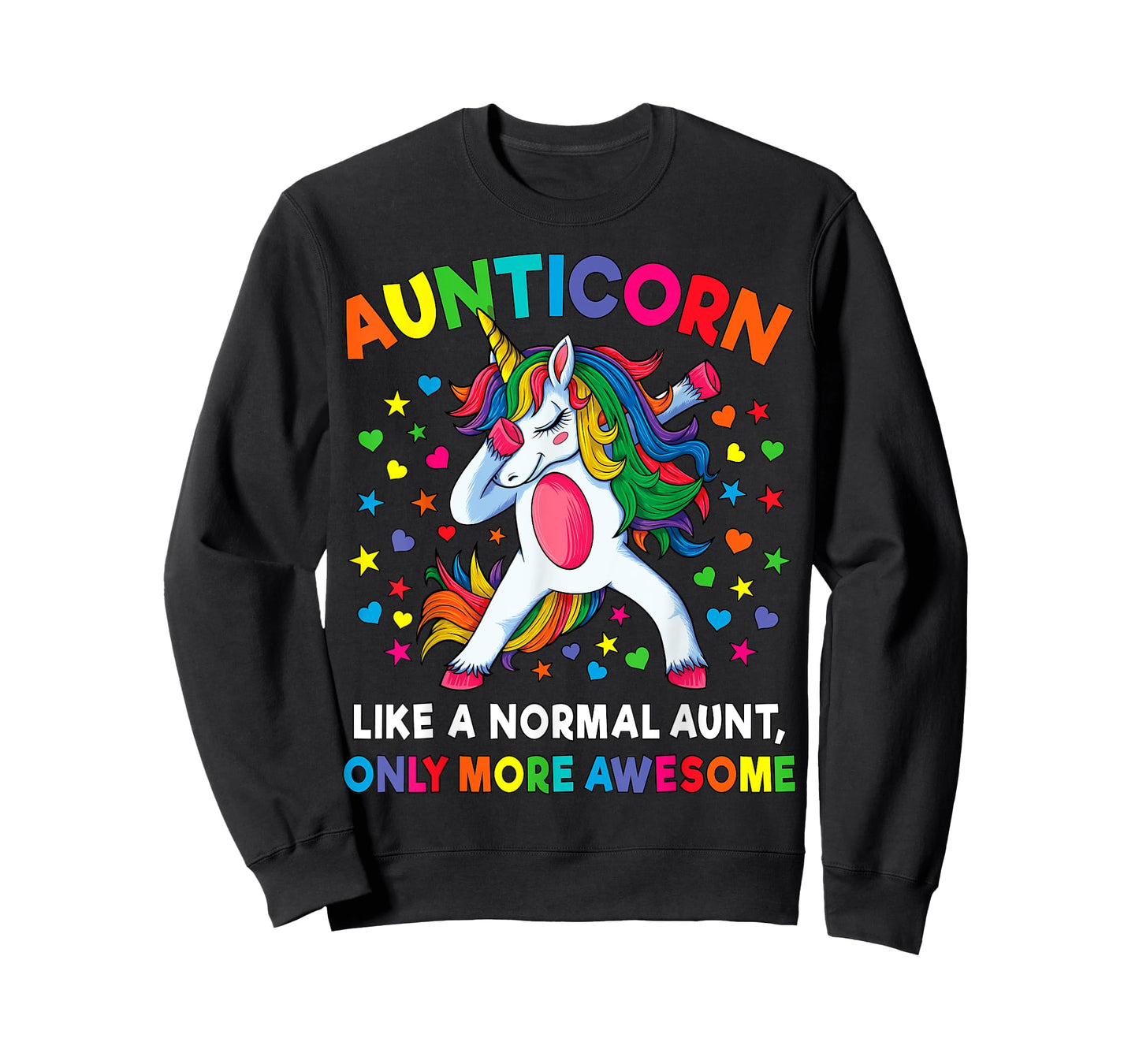 Aunticorn Like An Aunt Only Awesome Dabbing Unicorn Women T-Shirt