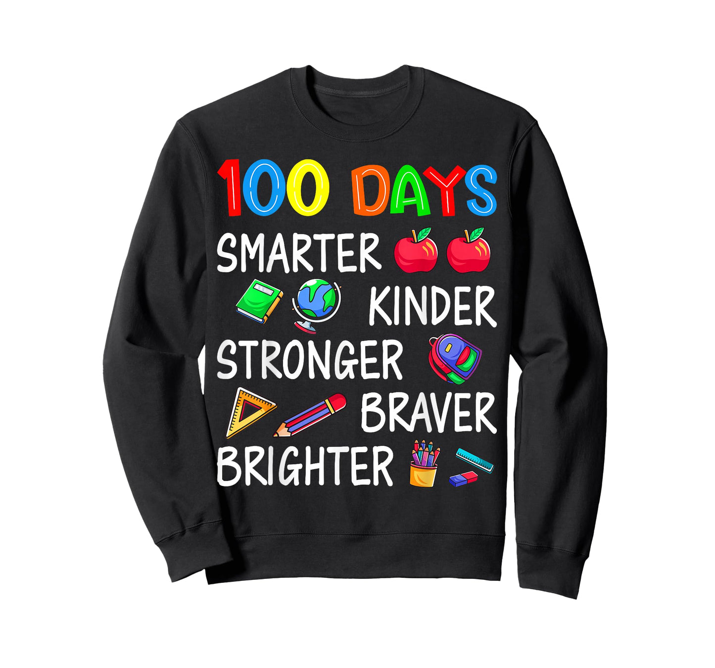 Happy 100 Days of School 100th Day of School Kids Boys Girls T-Shirt