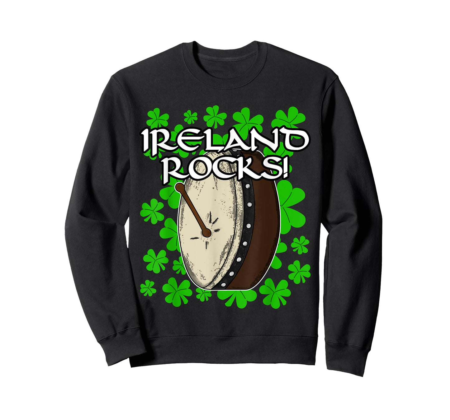 St Patricks Day Bodhran Drummer Drums Percussion Musician T-Shirt
