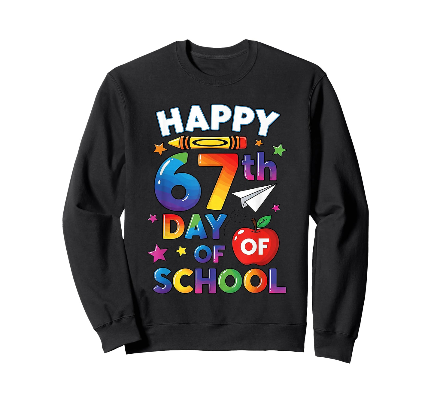 67th Day of School Happy 67 Days Meme Teacher Kids T-Shirt