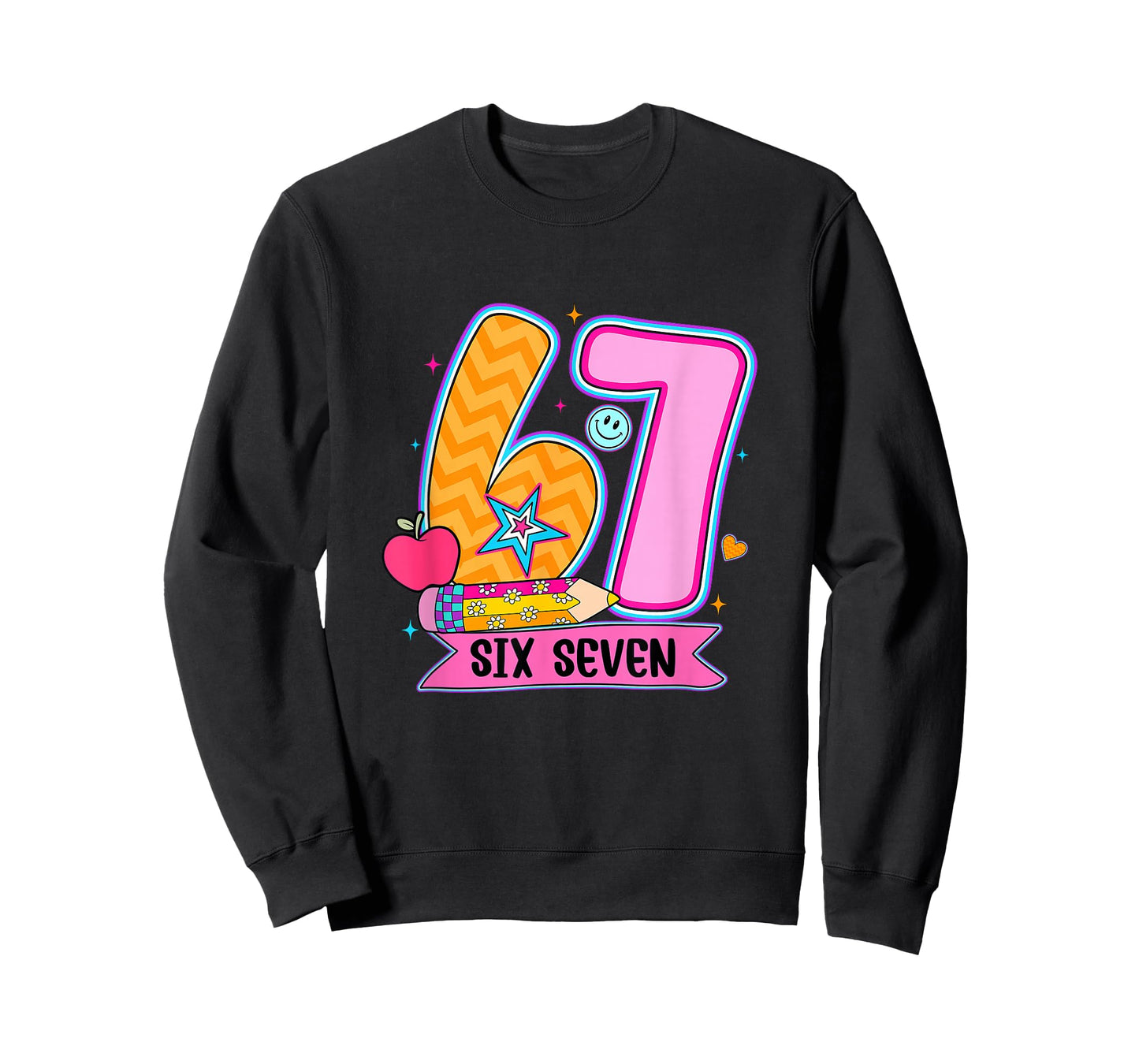 67 Shirt for Teachers 6 7 Meme Women Teacher Six Seven T-Shirt