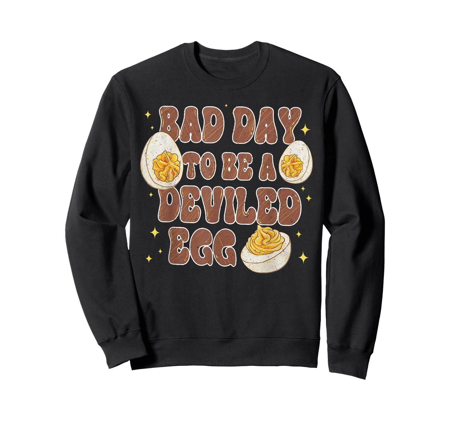 Bad Day to Be A Deviled Egg Thanksgiving Dinner Food Humor T-Shirt