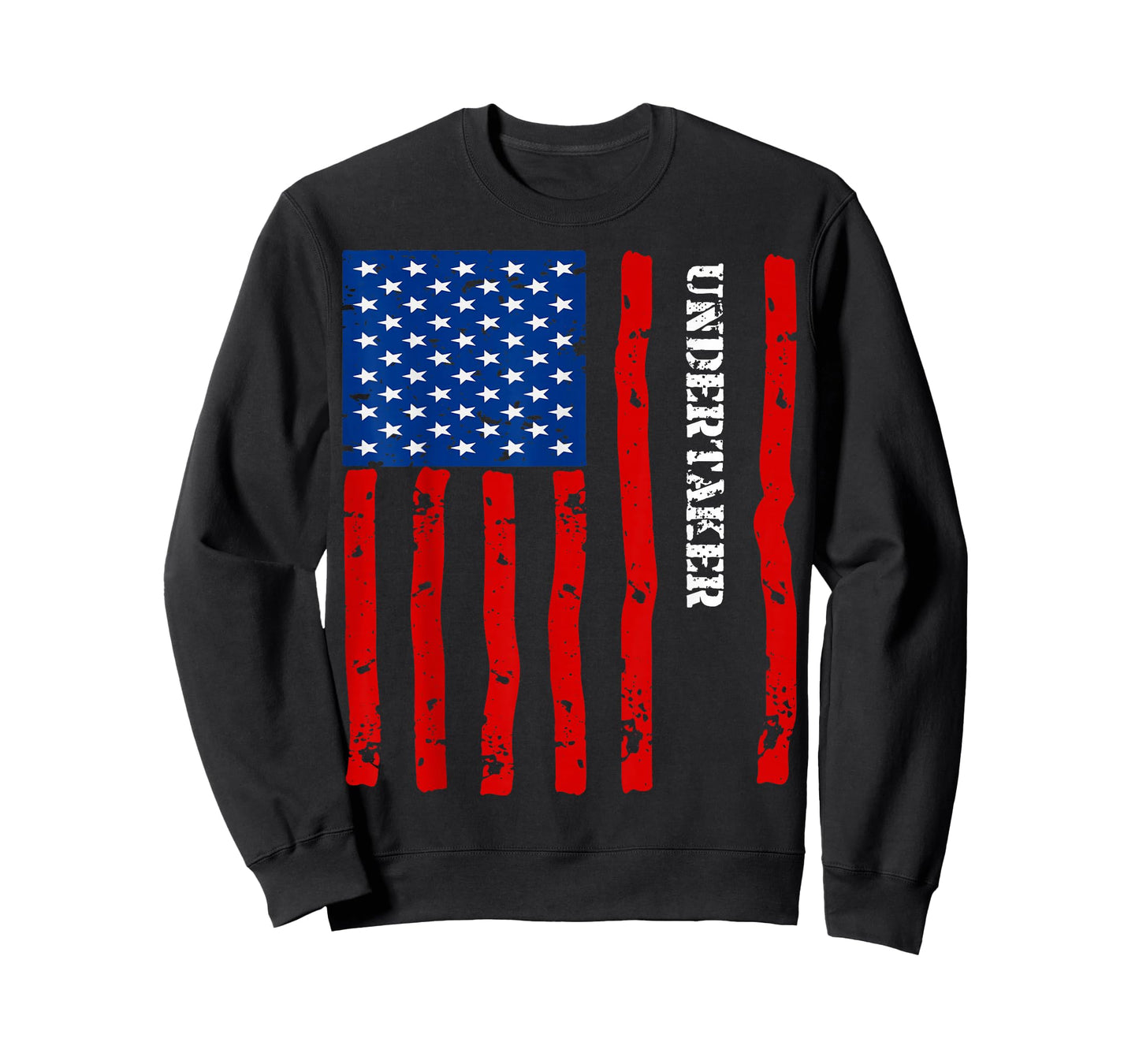 Cool Undertaker Accessories Things Stuff USA Flag T-Shirt