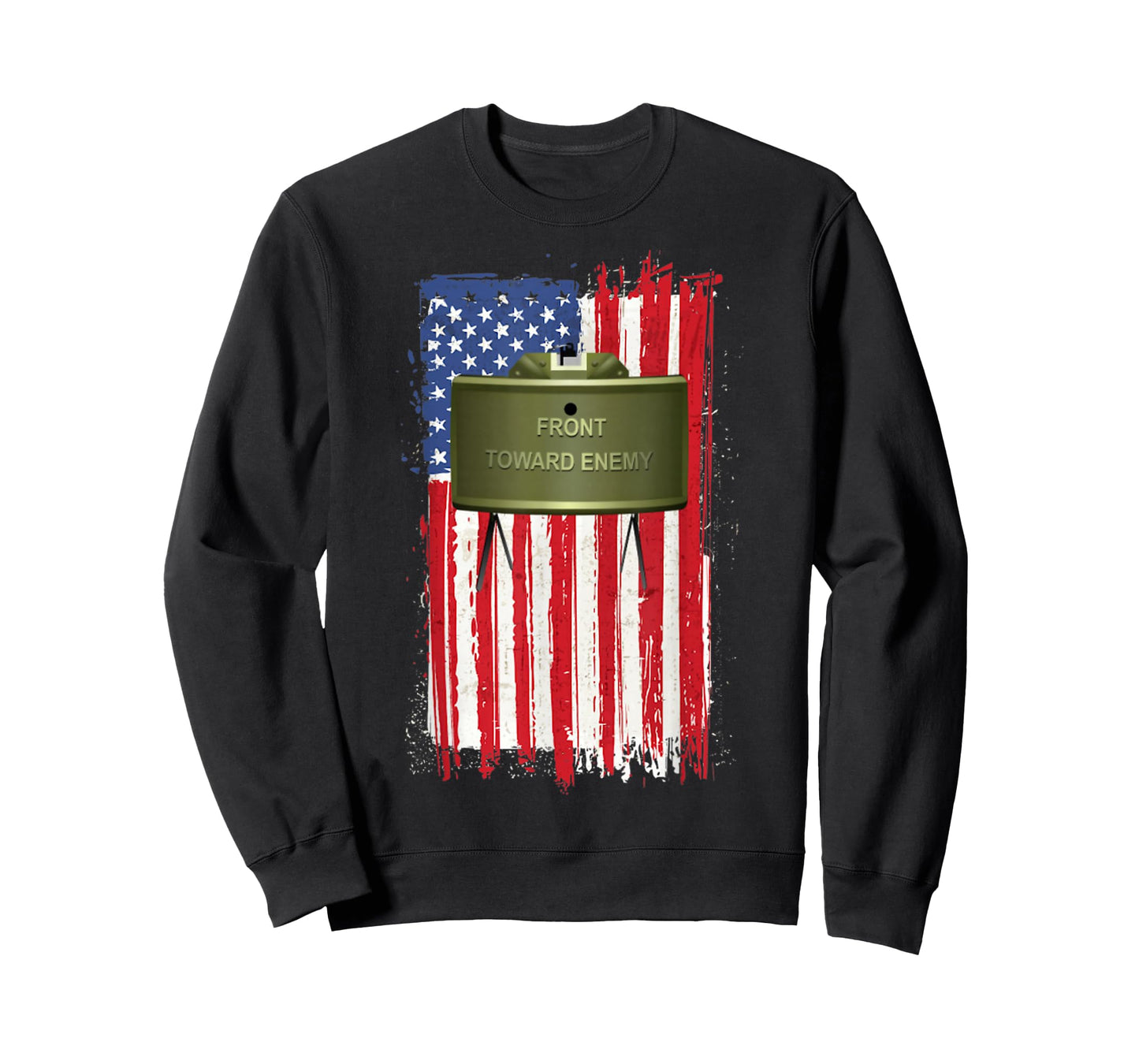 Claymore Mine American Flag T-Shirt