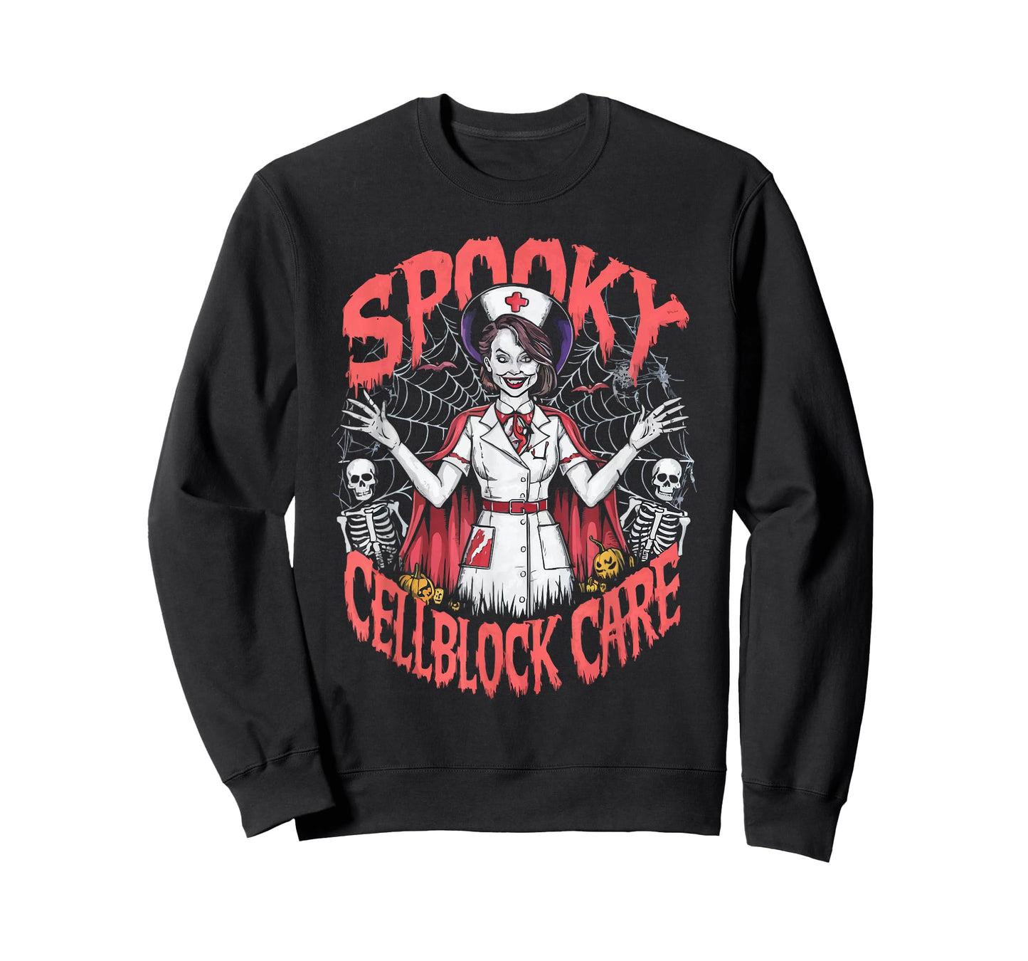 Correctional Nurse Halloween Spooky Nursing Trick Or Treat T-Shirt