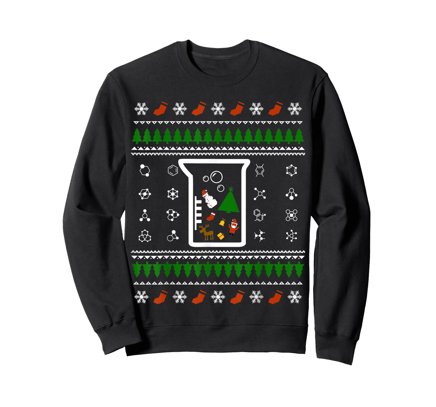 Chemist Tree, Oh Chemistry Tree | Ugly Christmas T-Shirt