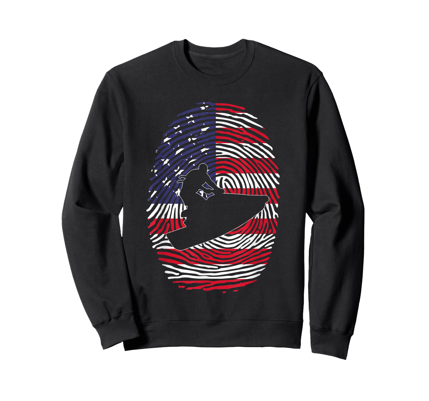 Great Jet Ski USA Flag American Jetski Driver PWC Women Kids Men T-Shirt