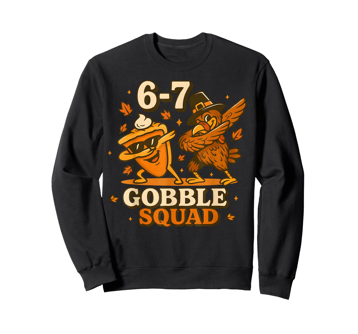 67 Thanksgiving Squad Turkey Pumpkin Pie Six Seven Meme Boys T-Shirt