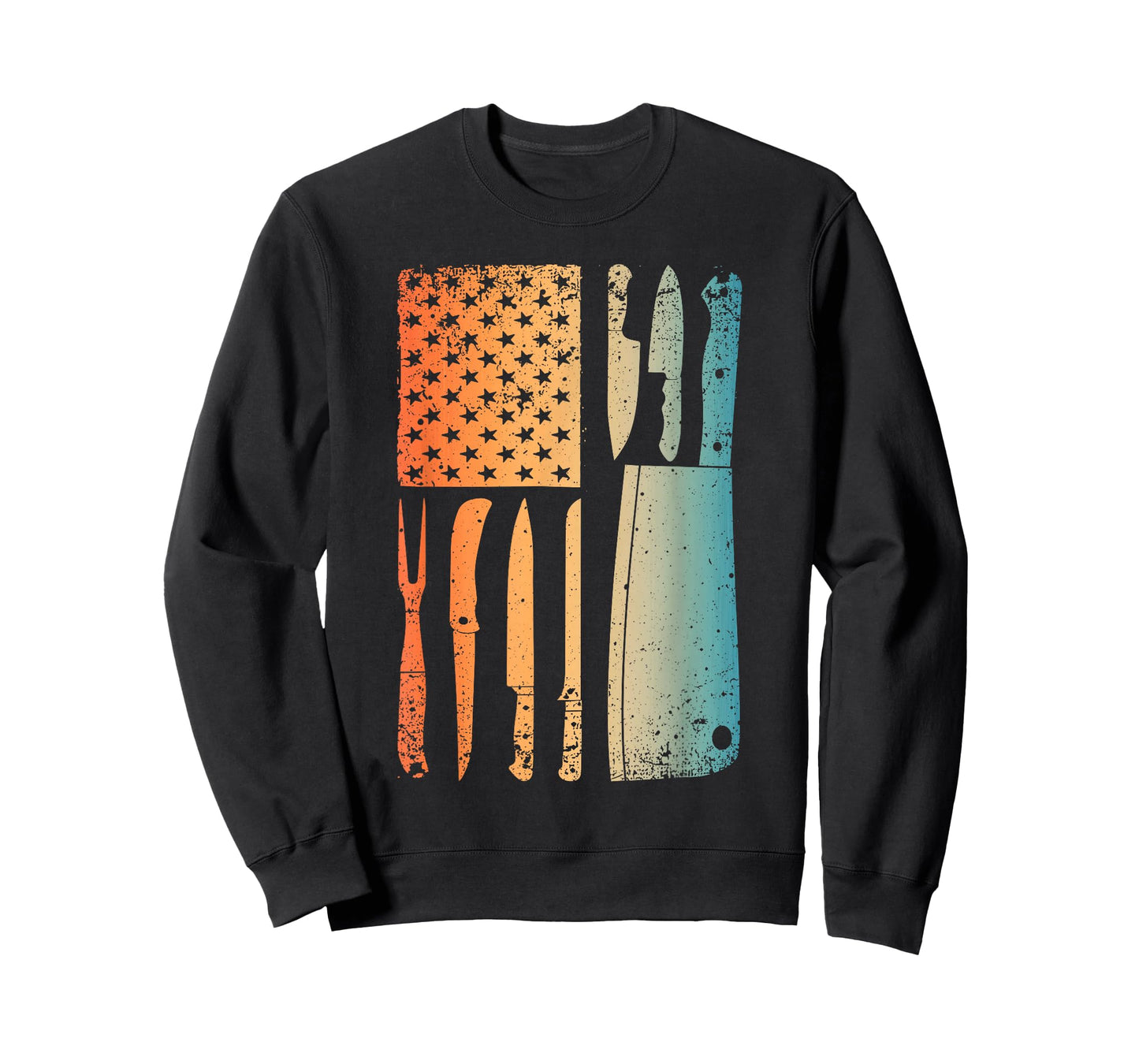 Cool Chef Art for Men Women Sous Chef Knives Culinary Cook T-Shirt