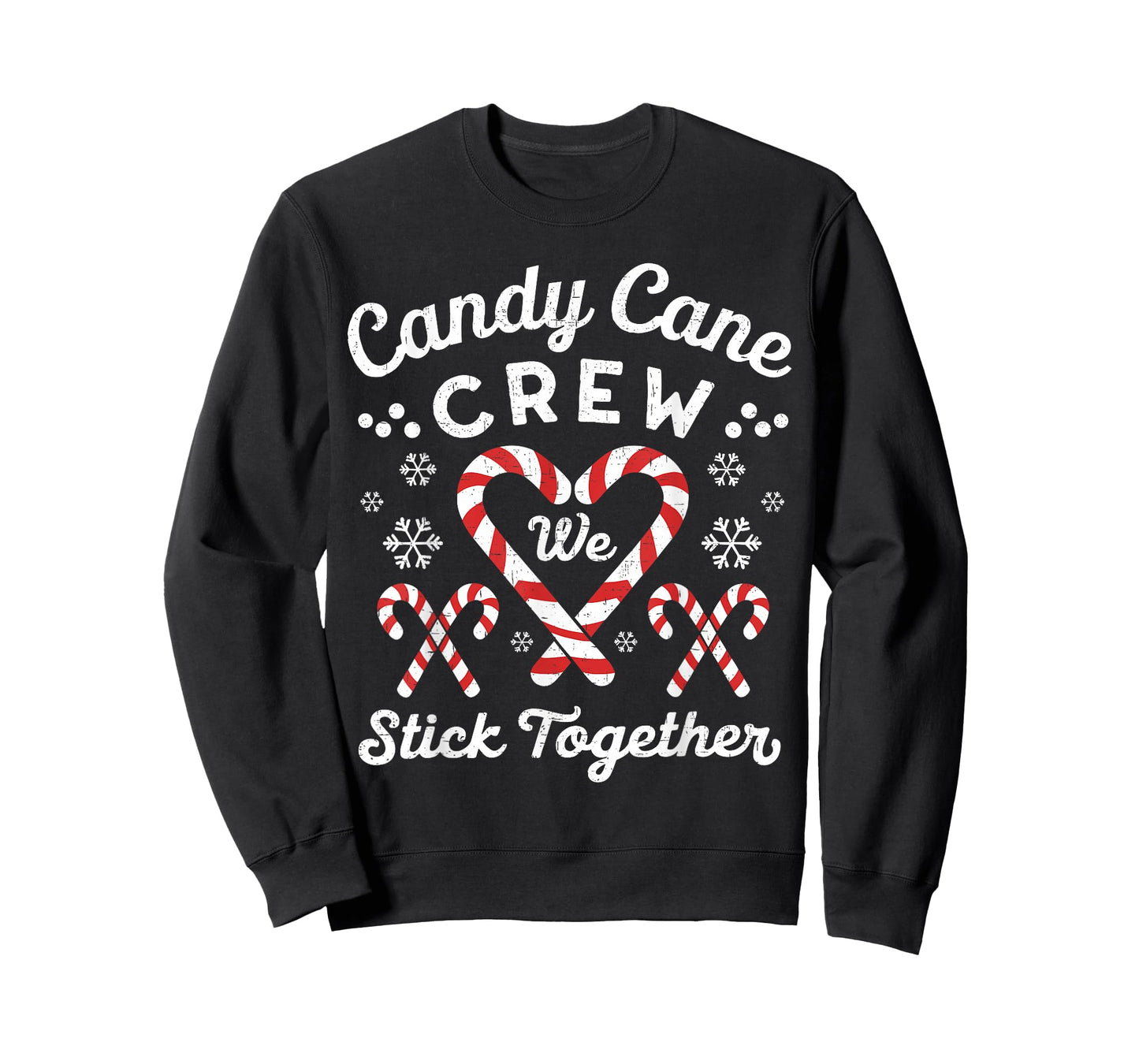 Christmas Candy Cane Heart Holiday Family Matching Pajama PJ T-Shirt